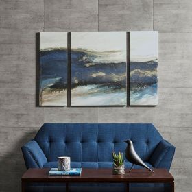 Triptych 3-piece Canvas Wall Art Set (Color: as Pic)